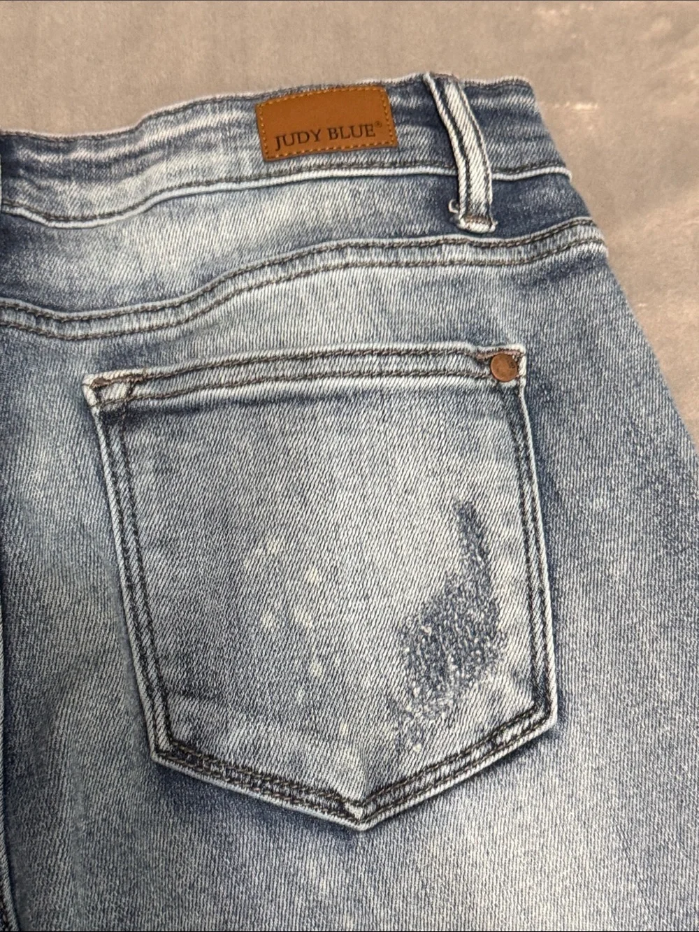 Judy Blue Light Blue Distressed Boyfriend fit Jeans style JB82169LT item 72519